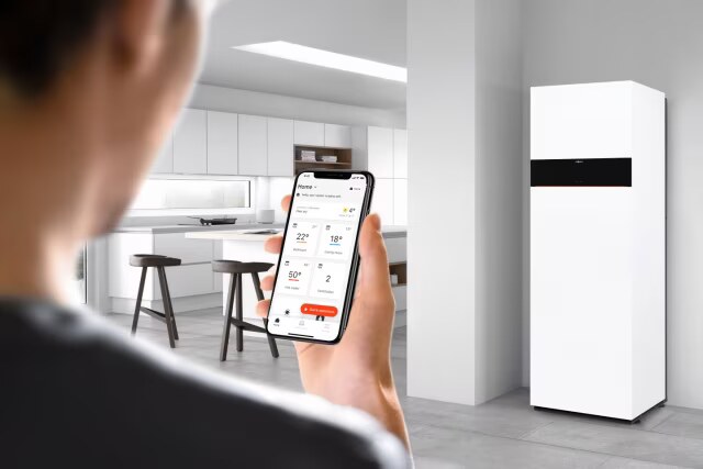 Wärmepumpe bequem per ViCare App steuern